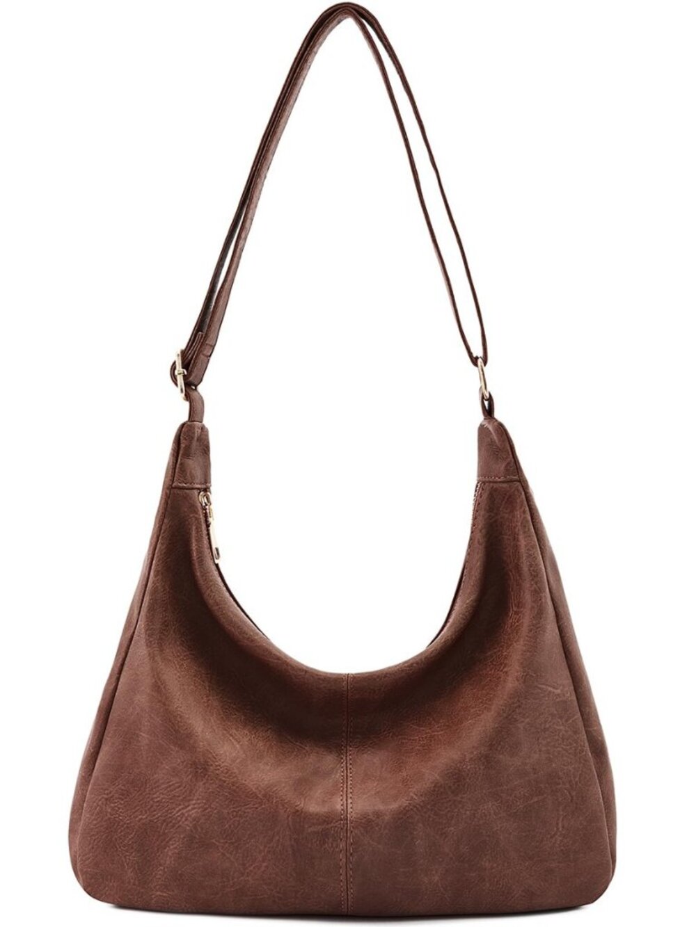 Hobo Bags for Women Foldable Shoulder Handbag CrossBody Purse